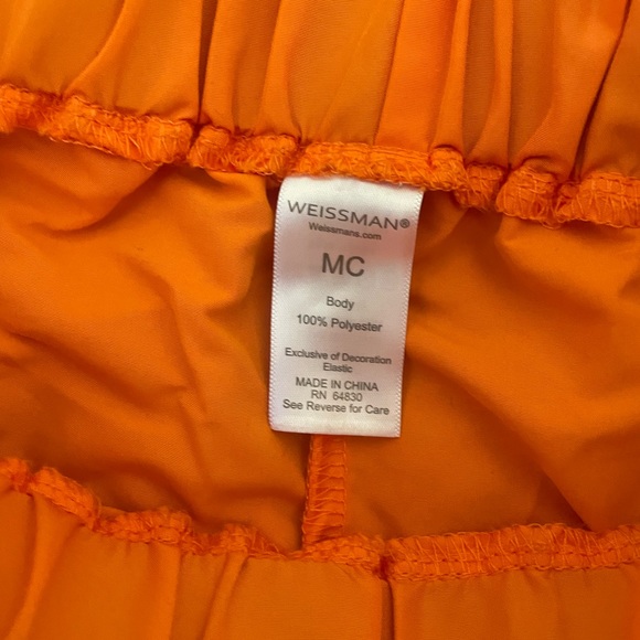 Orange & Black Hip Hop Dance Costume - Picture 2 of 2